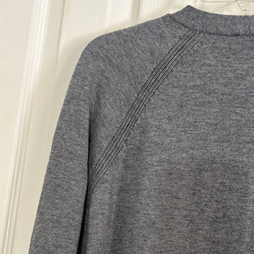 GAP Dark Gray Button-Up Cardigan - Picture 5 of 6